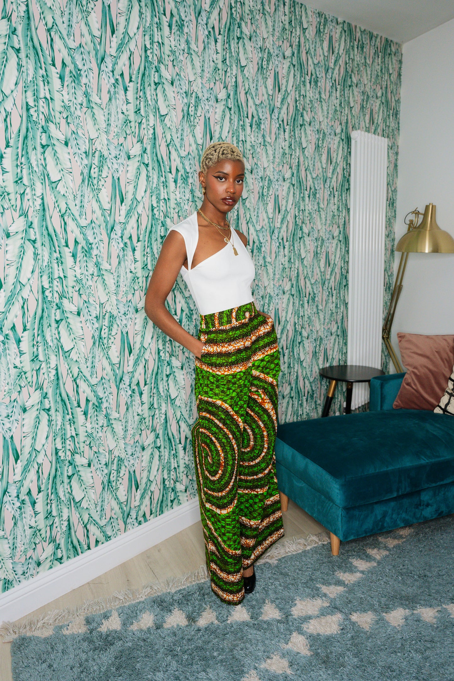 Sokari African Print Trousers
