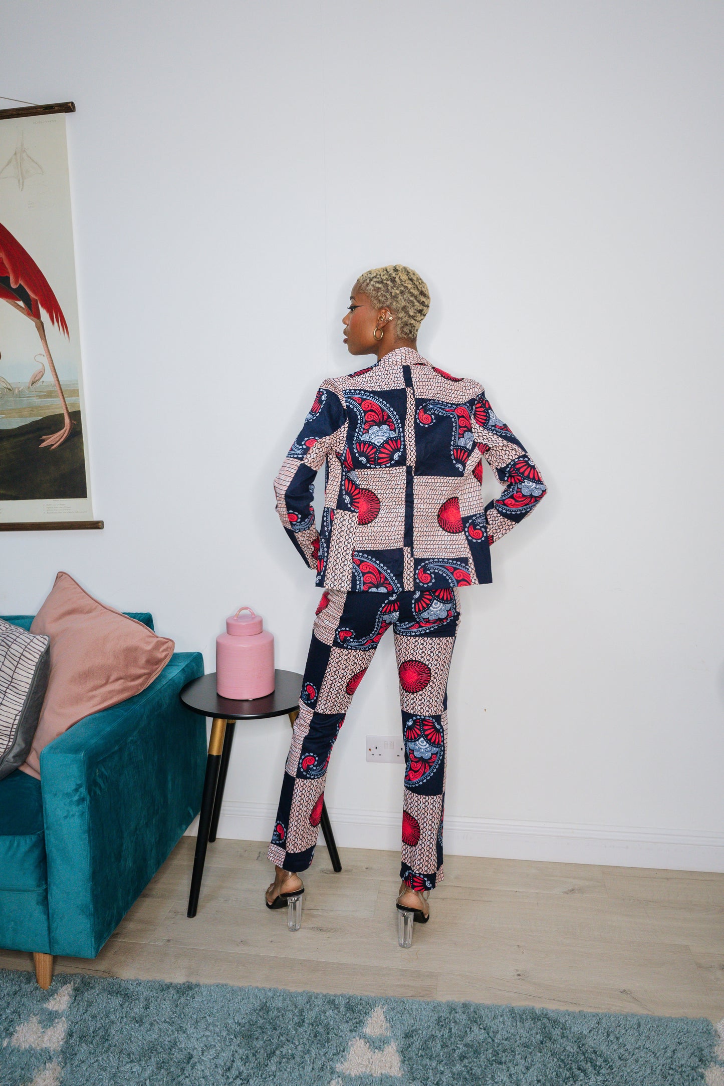 Toyin African Print Blazer