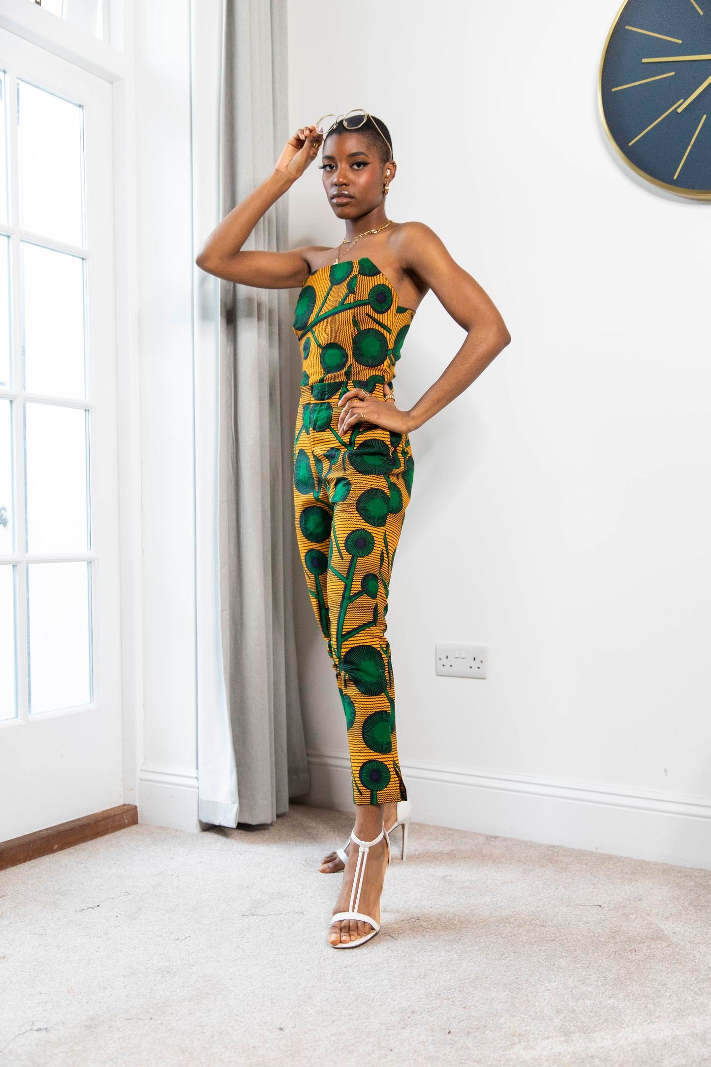 Kassala African Print Top