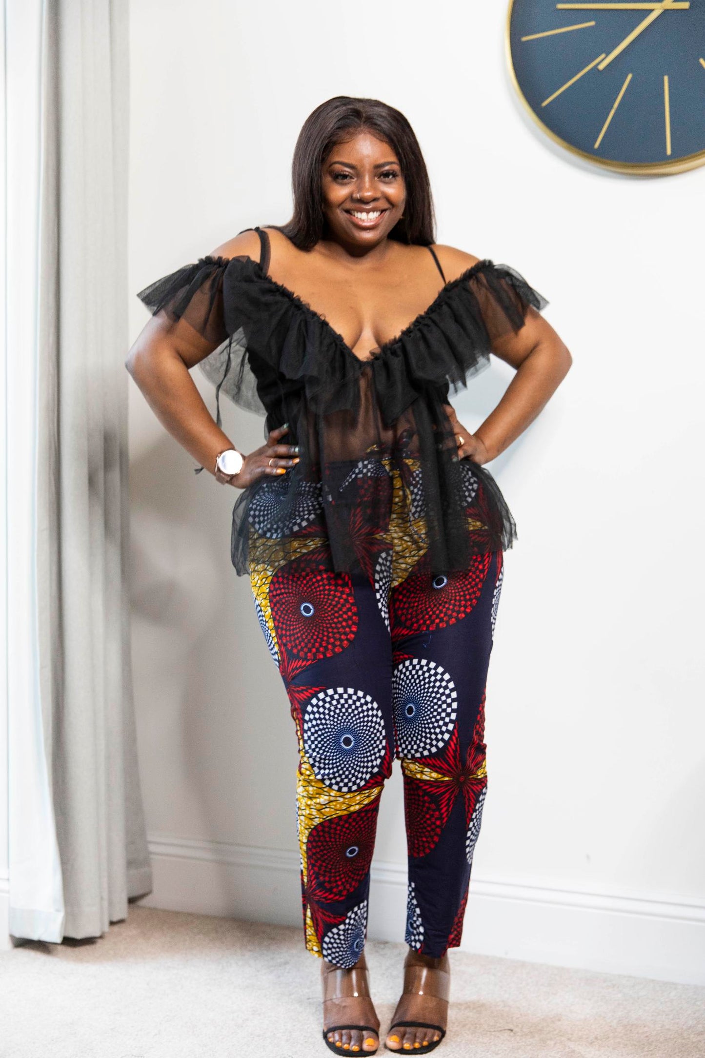 Kenitra African Print Pants