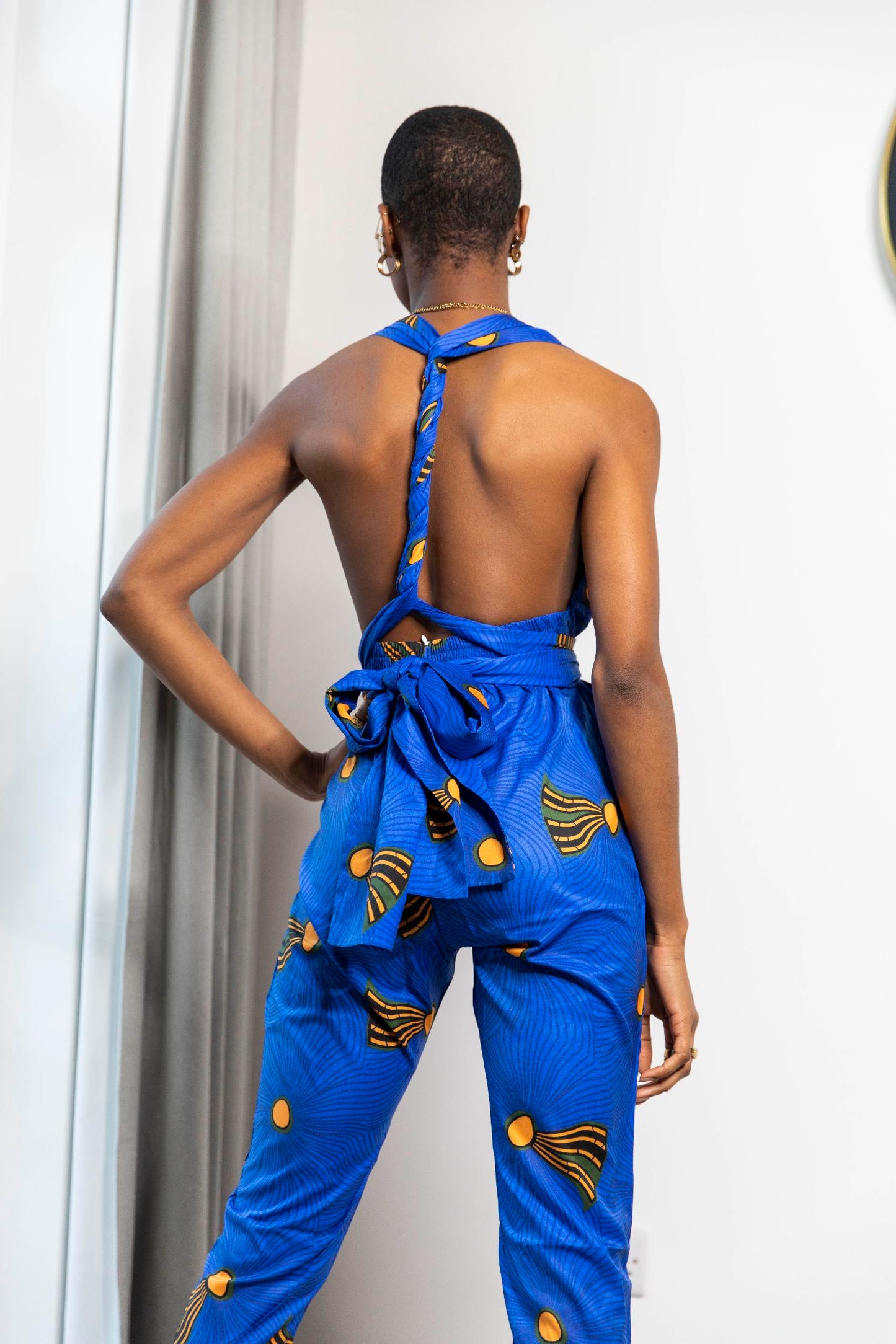 Izara African Print Jumpsuit