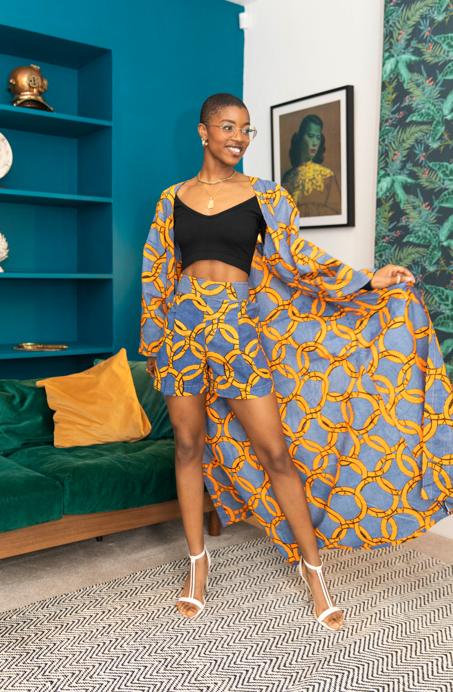 Tembisa African Print Kaftan