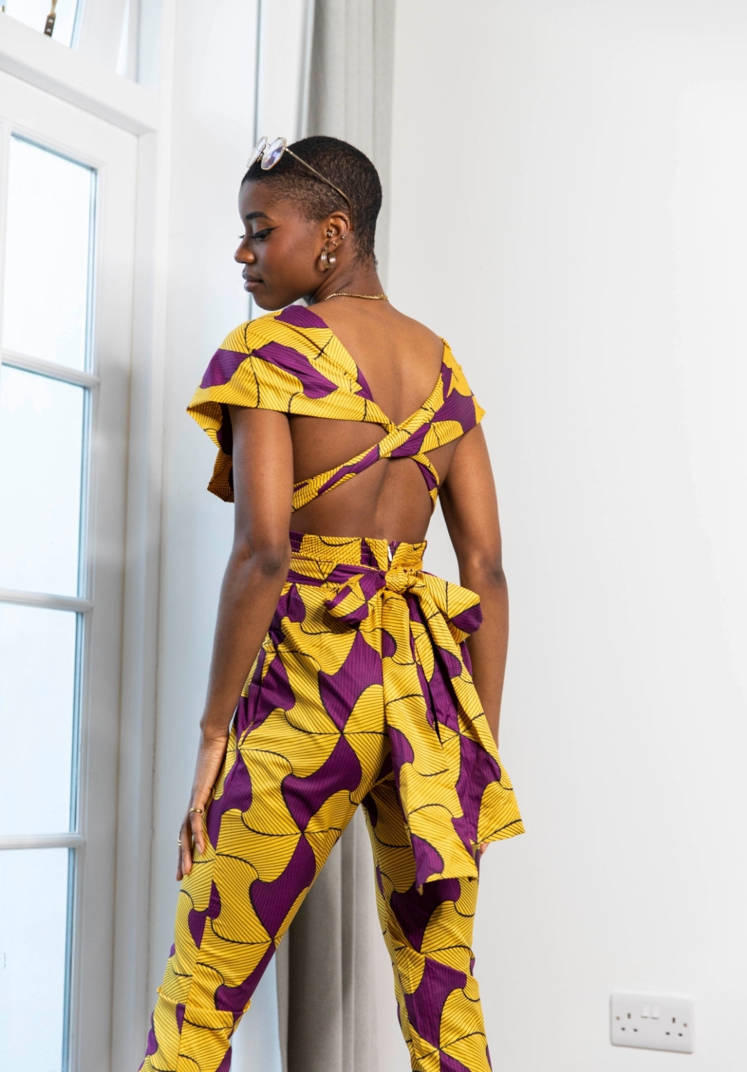 Tabora African Print Jumpsuit