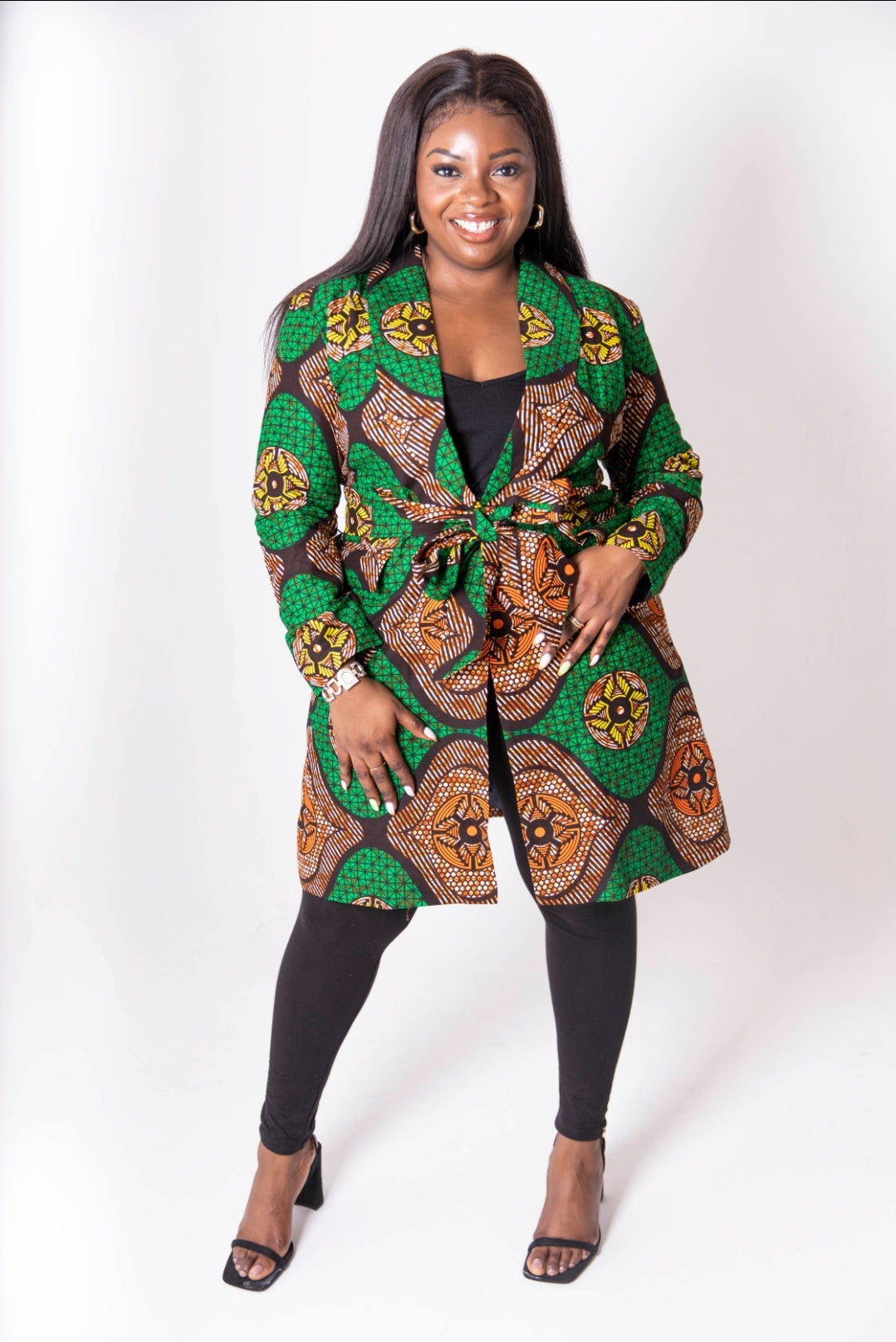 Nessa African Print Jacket