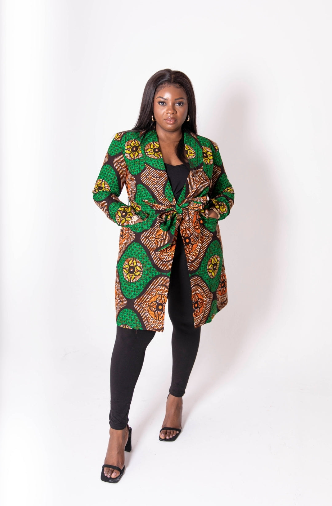 Nessa African Print Jacket