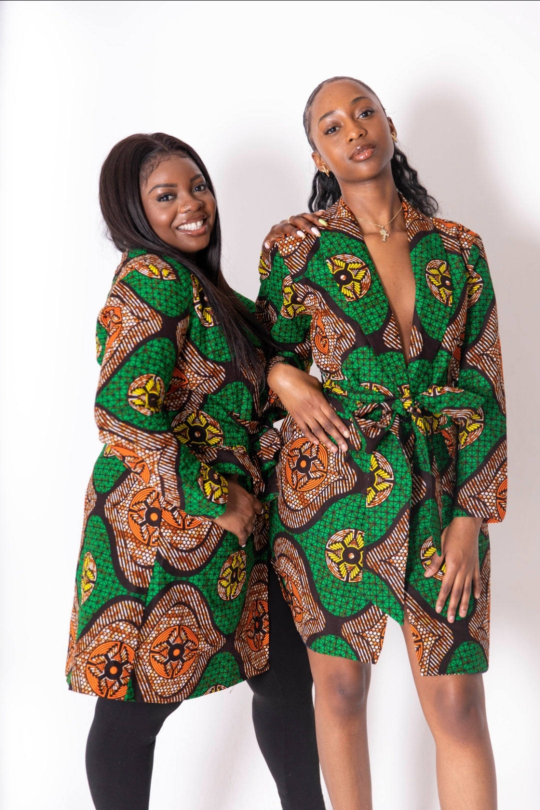 Nessa African Print Jacket