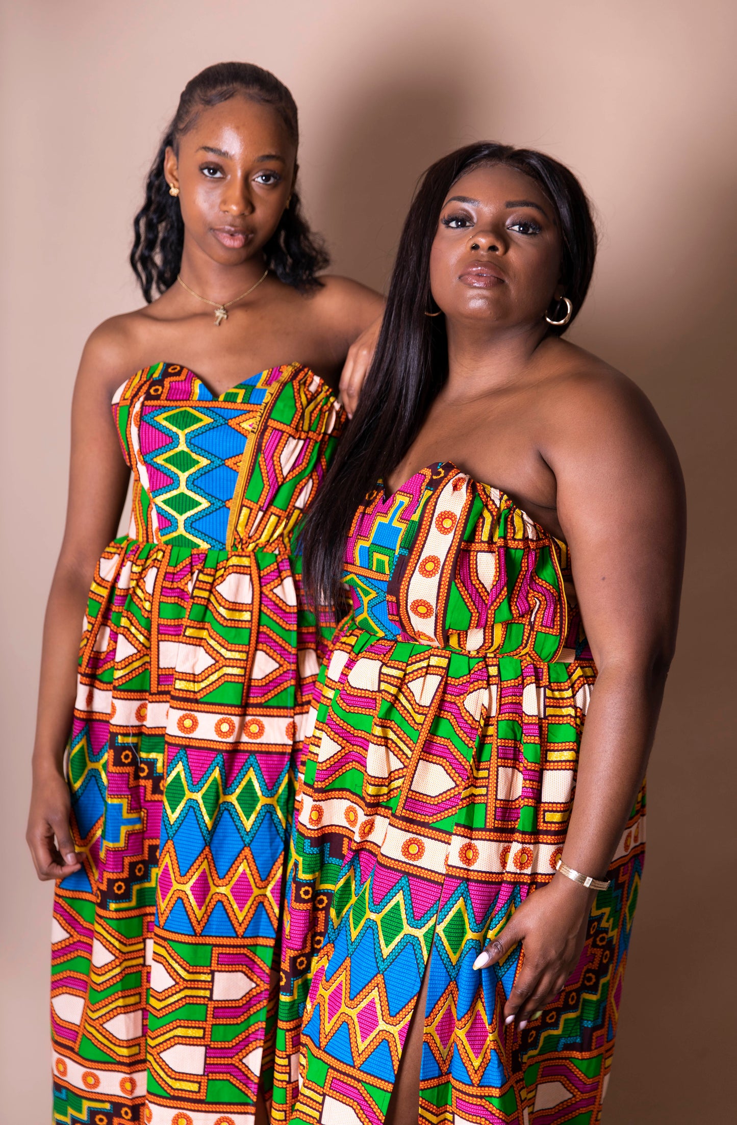 Casa African Print Dress