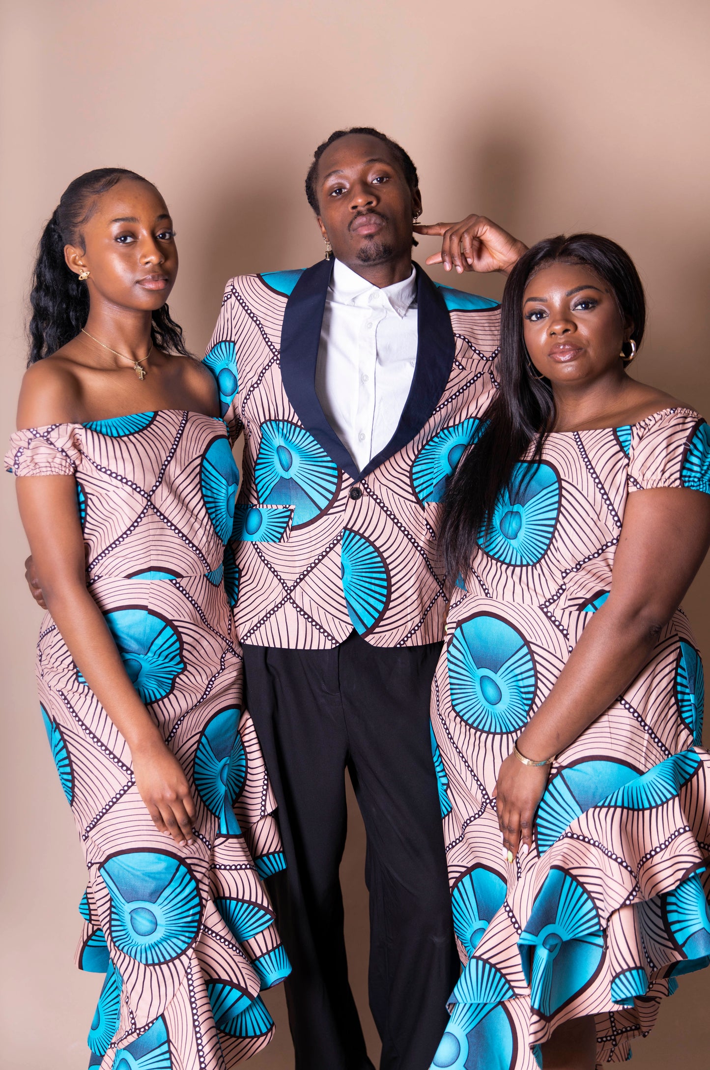 Rela African Print Dress