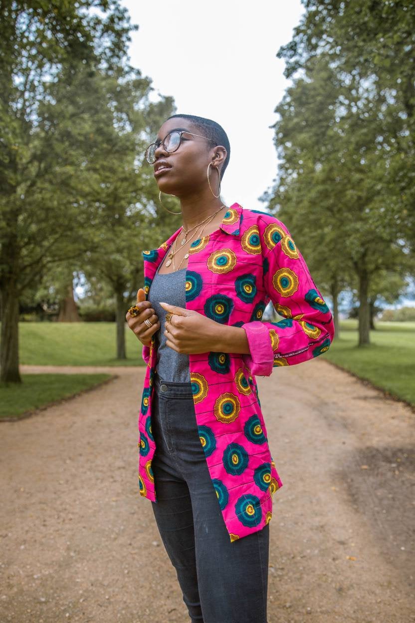 Nairobi African Print Blazer