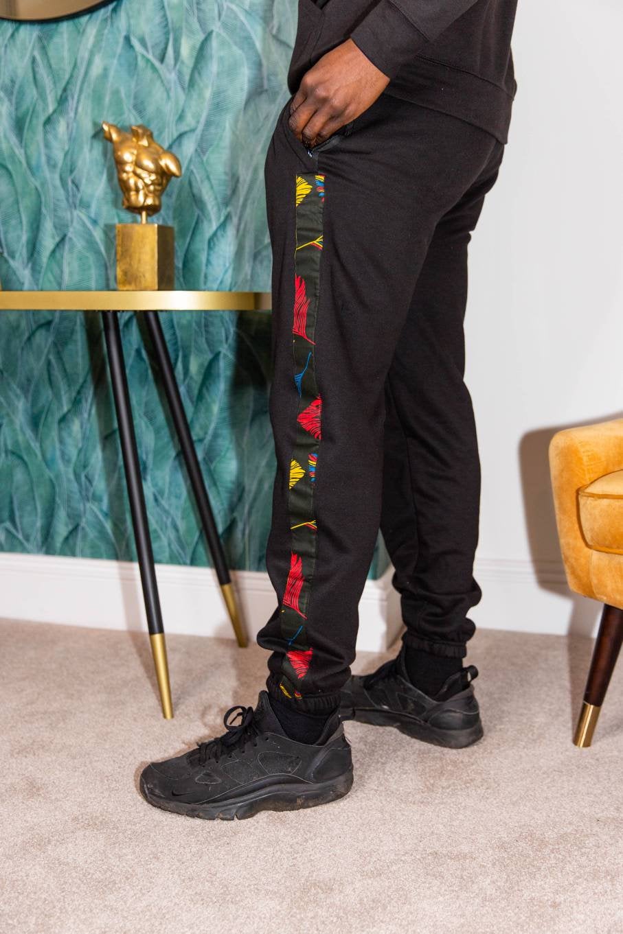 Ibadan Mens African Print Hoody