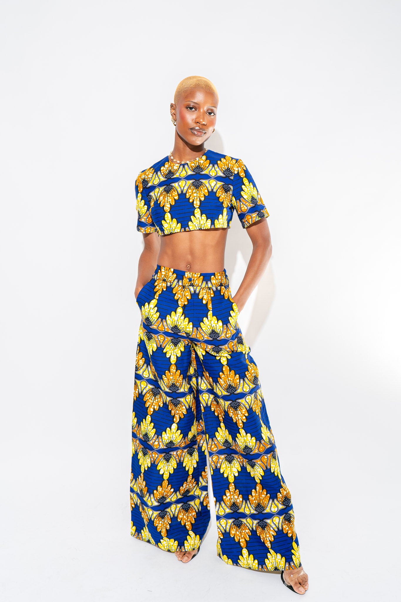 Naledi African Print Trousers and Top