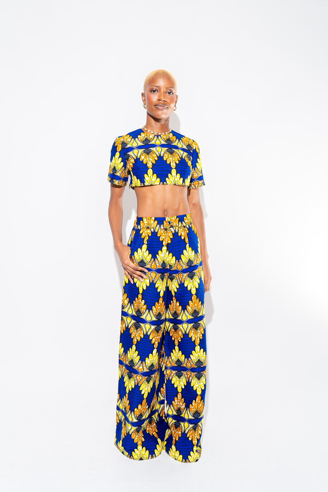 Naledi African Print Trousers and Top
