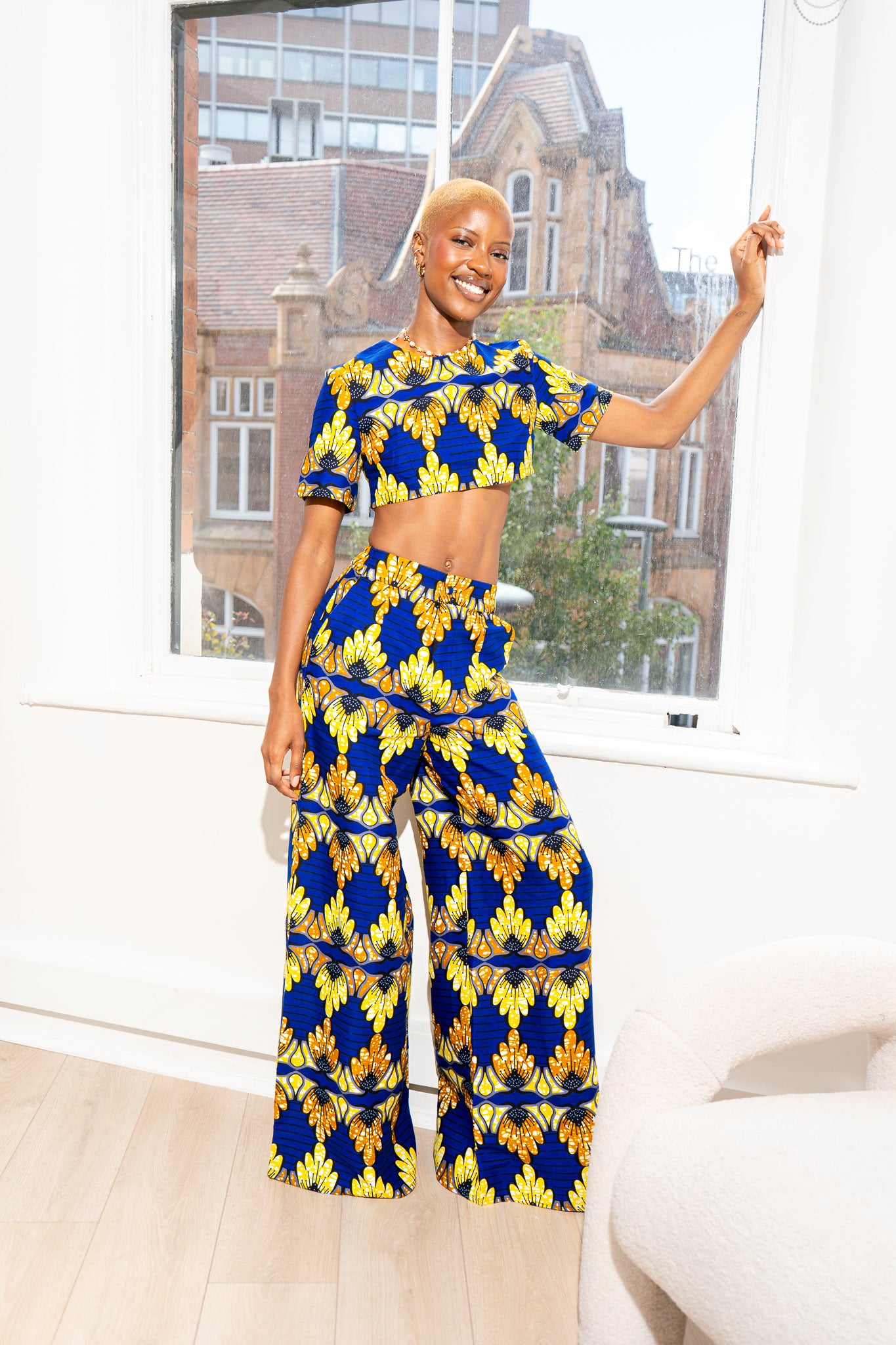 Naledi African Print Trousers and Top