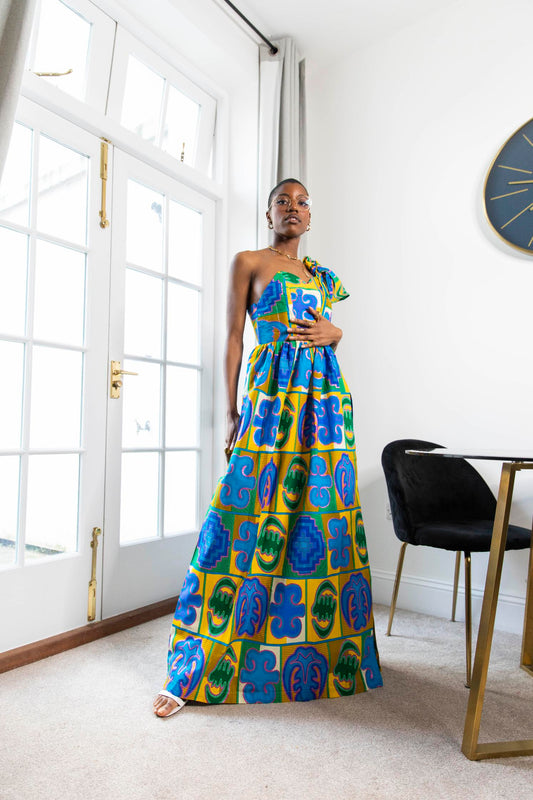 Johenessa  African Print Dress