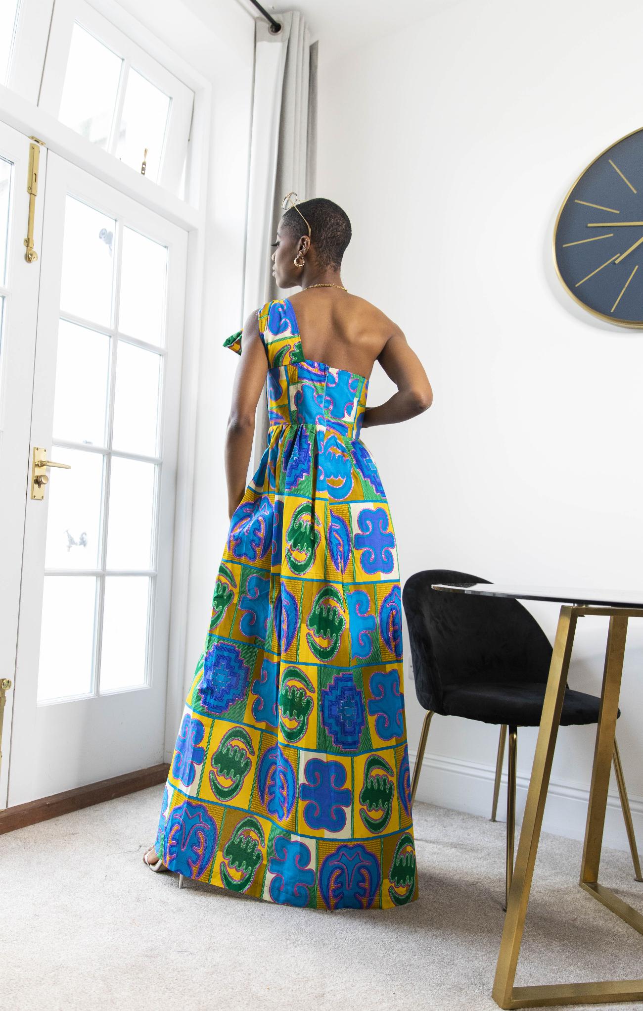 Johenessa  African Print Dress