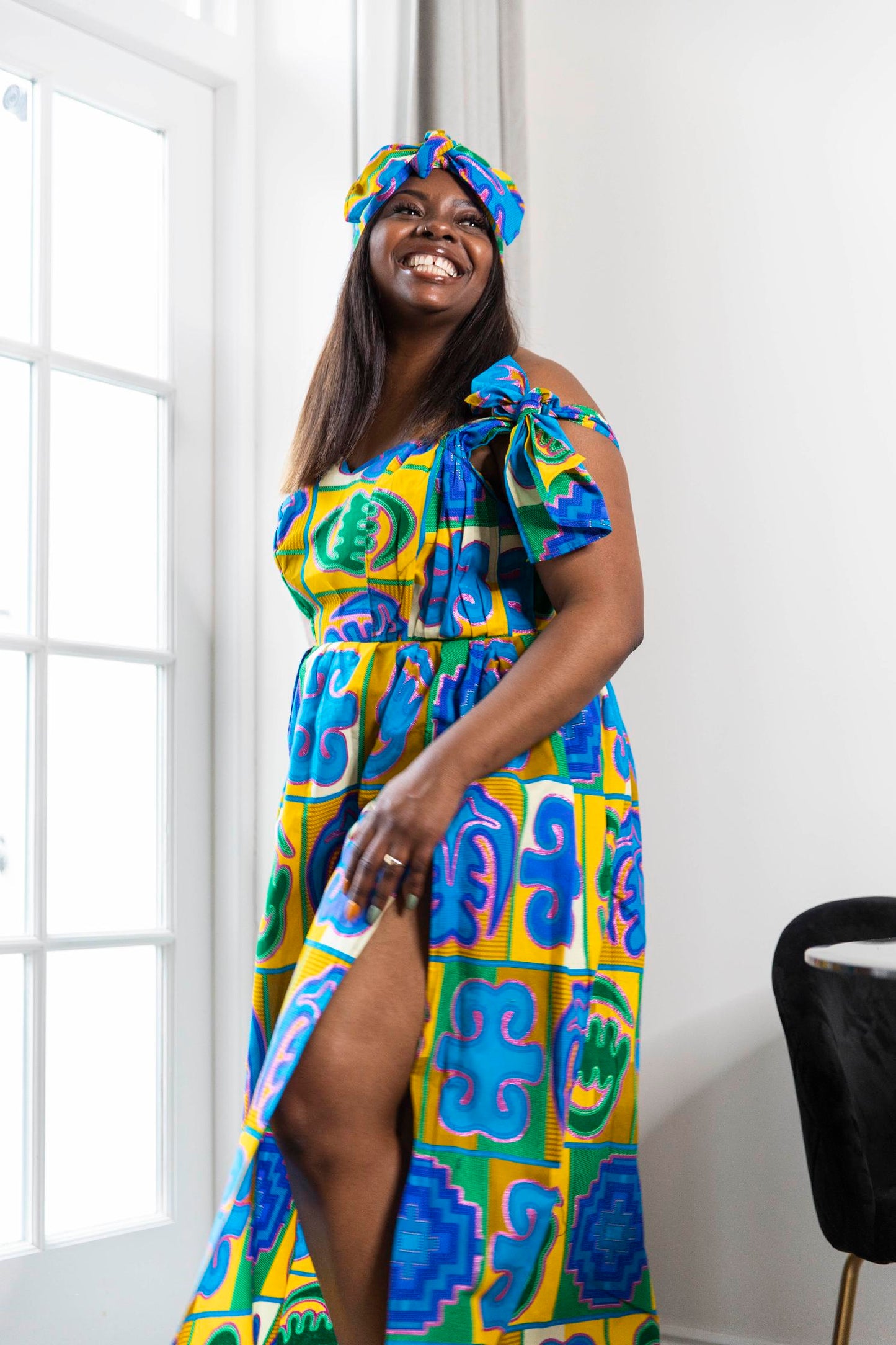 Johenessa  African Print Dress