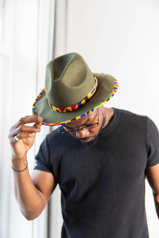 Kente Fedora Hat