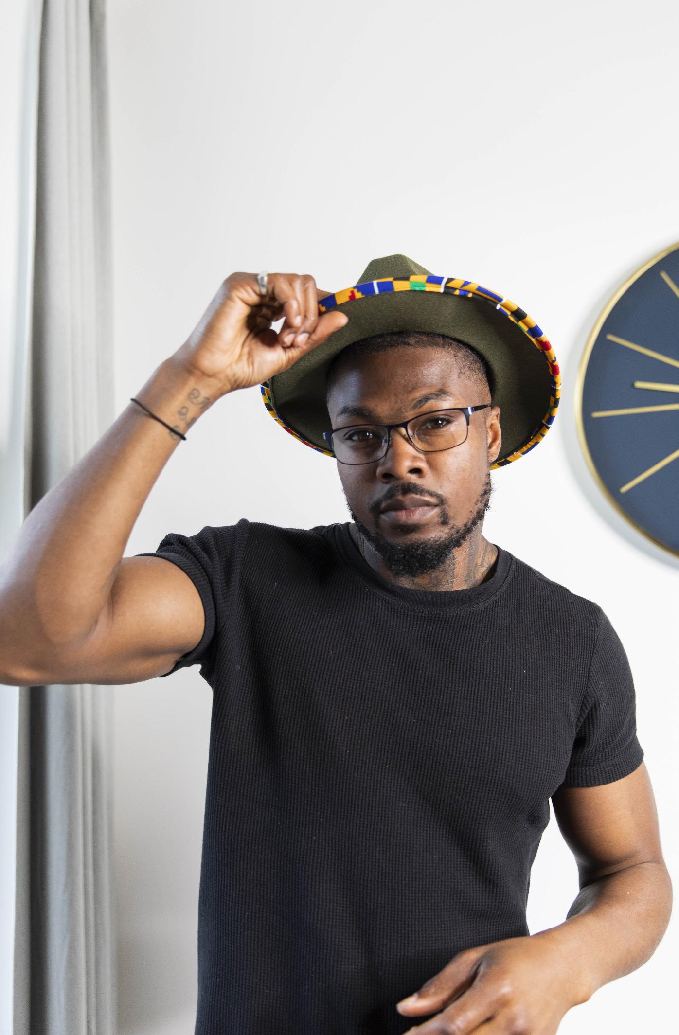 Kente Fedora Hat