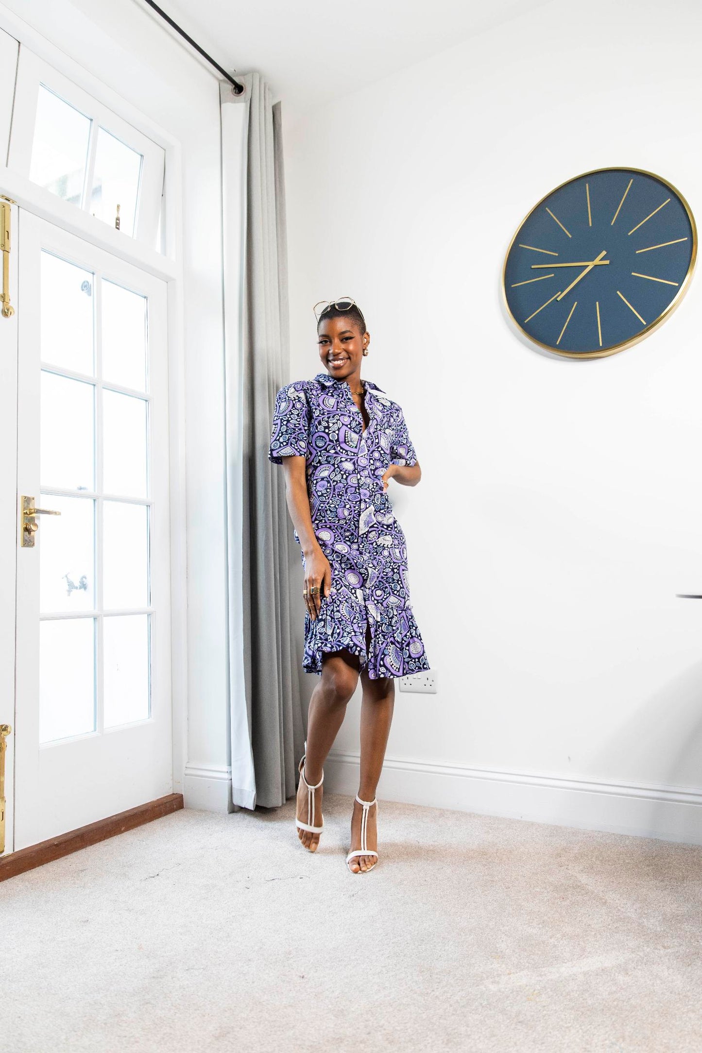 Nala African Print Dress