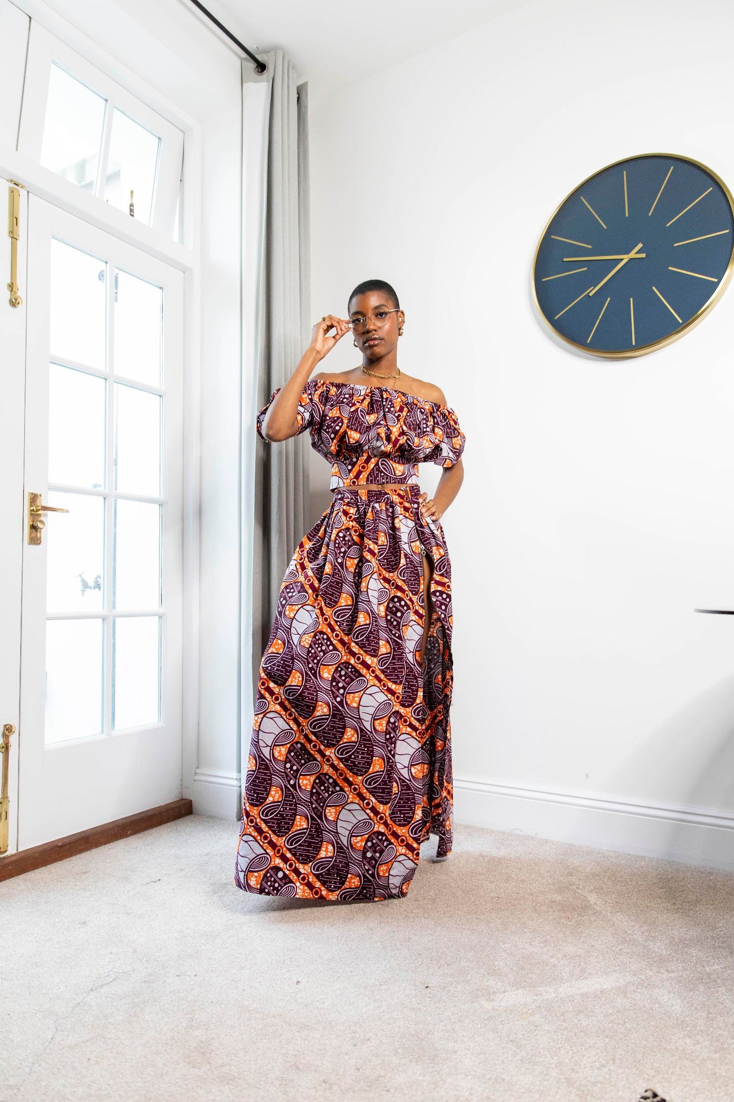 Mbura African Print Co-ord Set