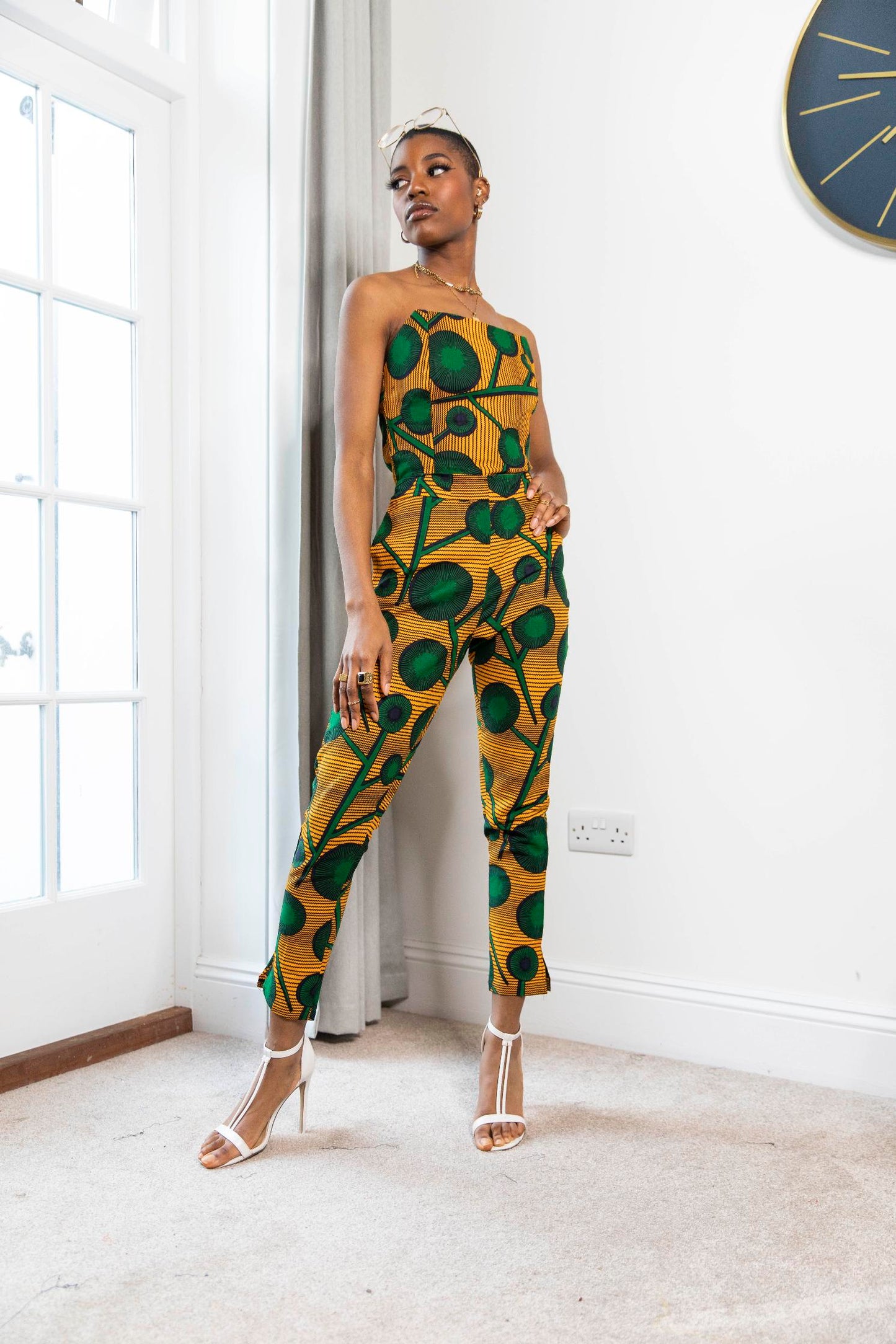 Kassala African Print Top