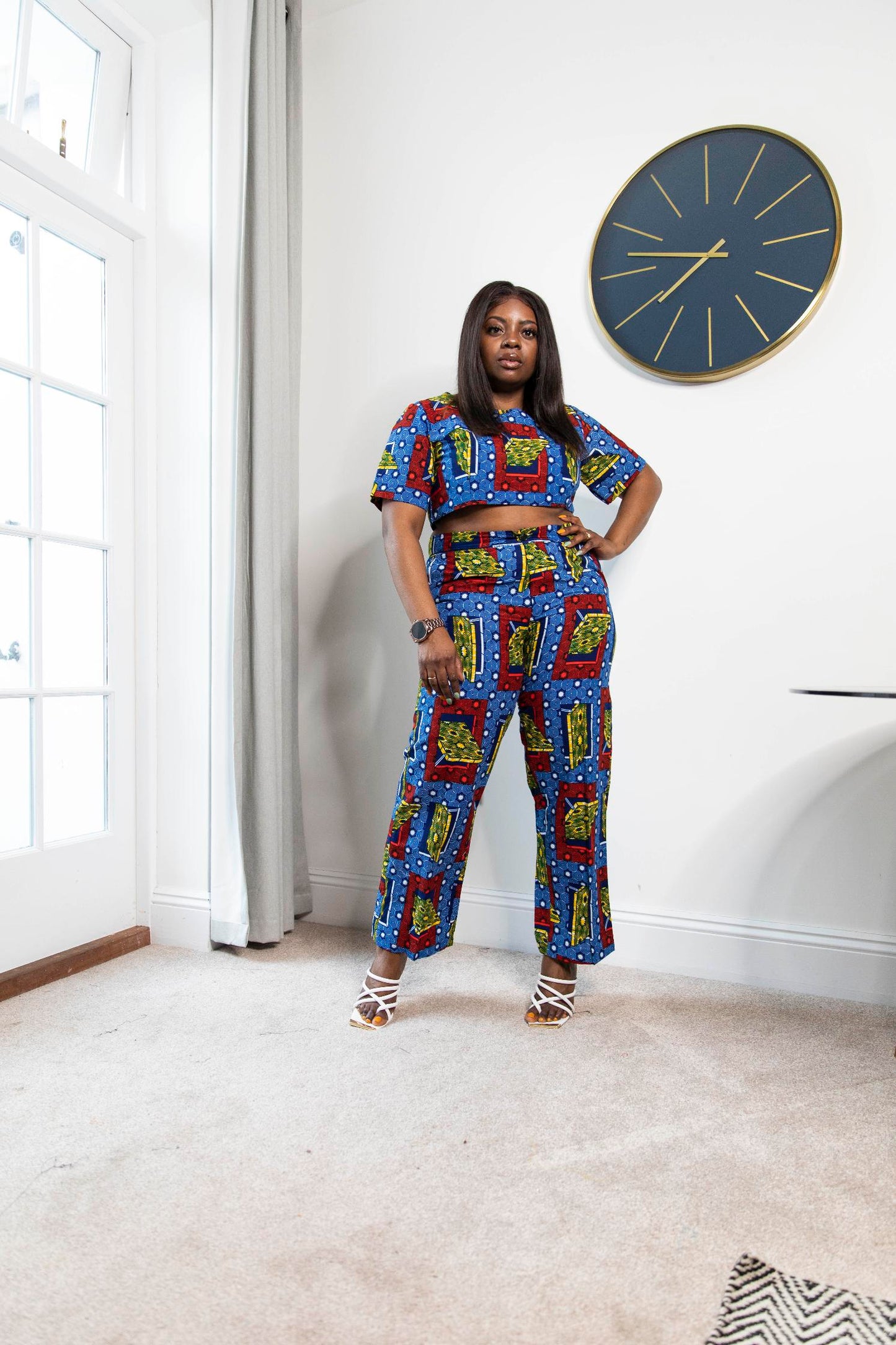 Maroua African Print Top