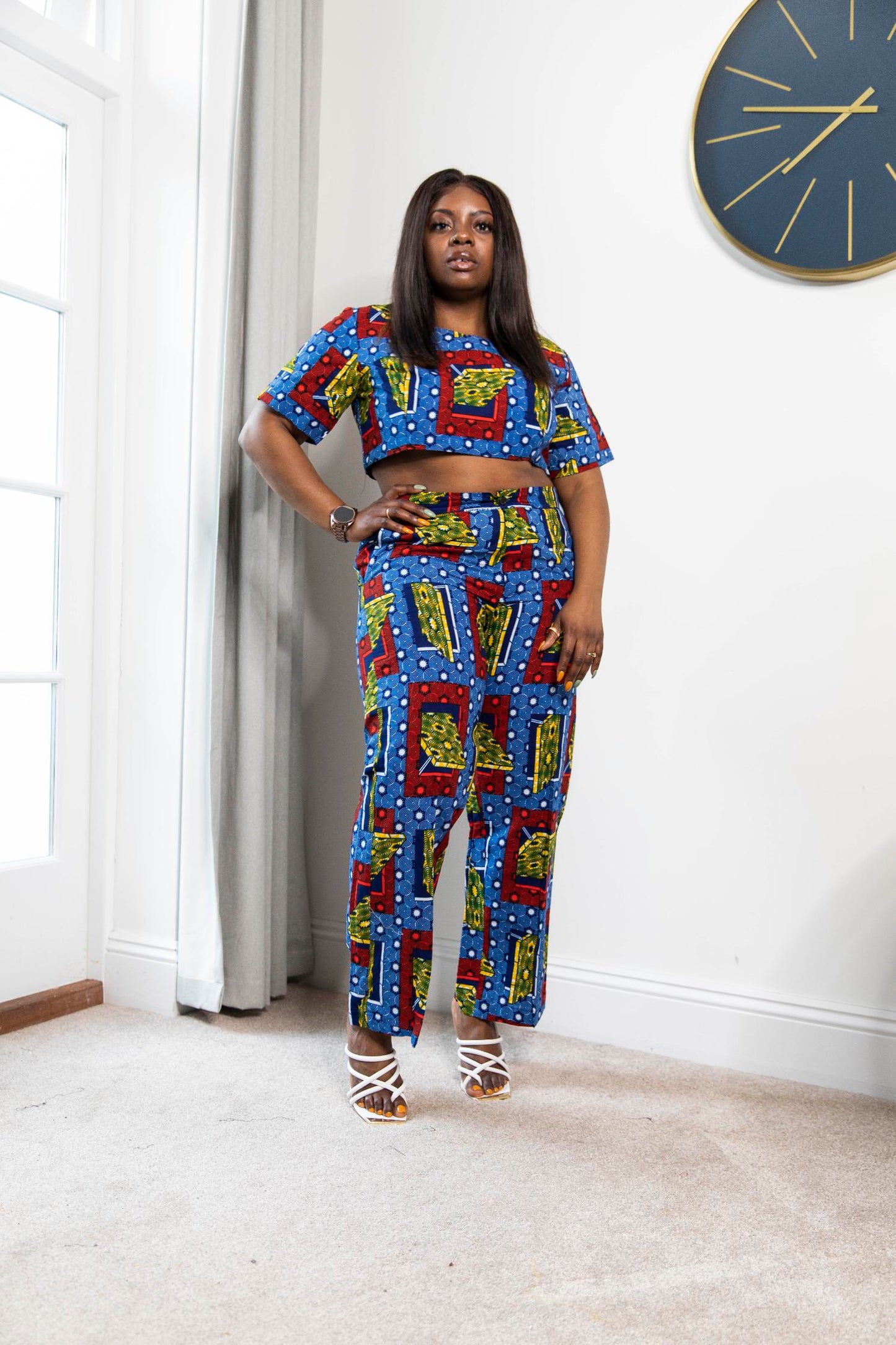 Maroua African Print Top