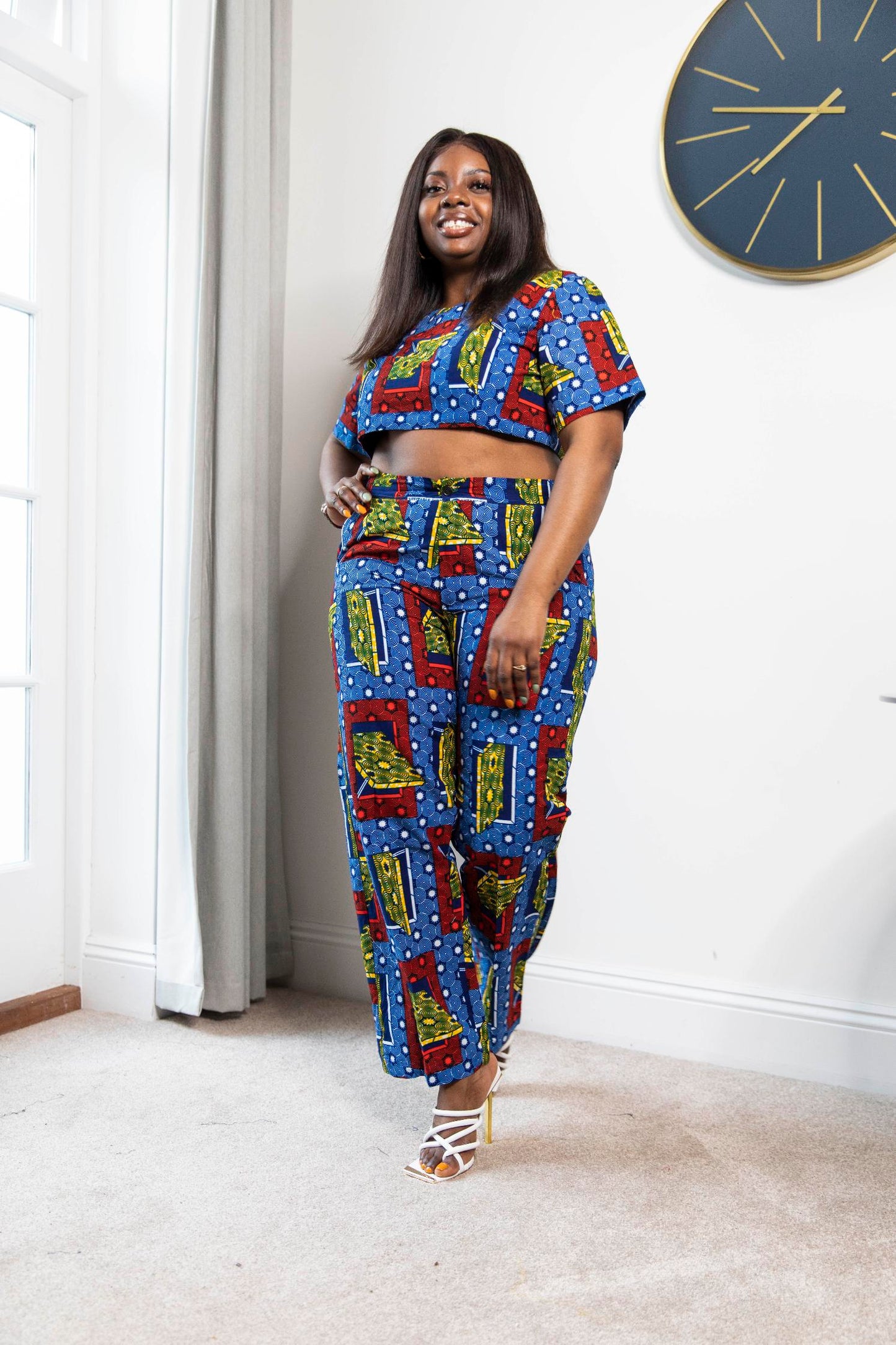 Maroua African Print Top