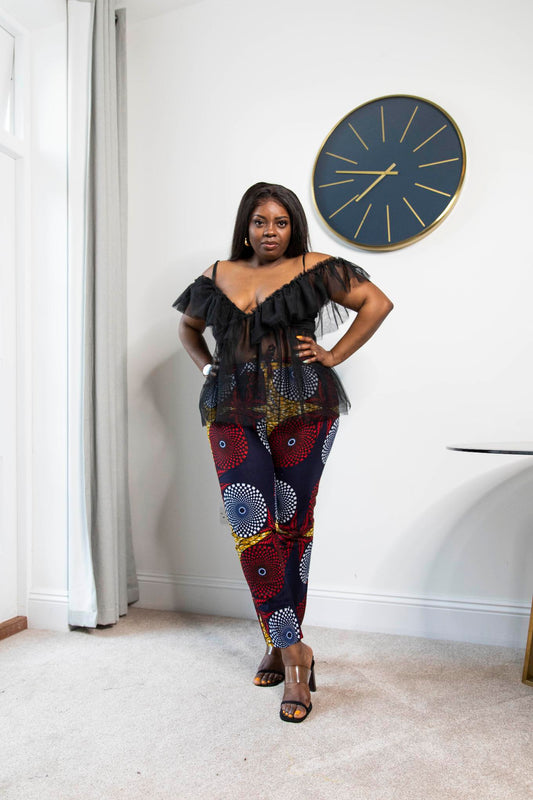 Kenitra African Print Pants