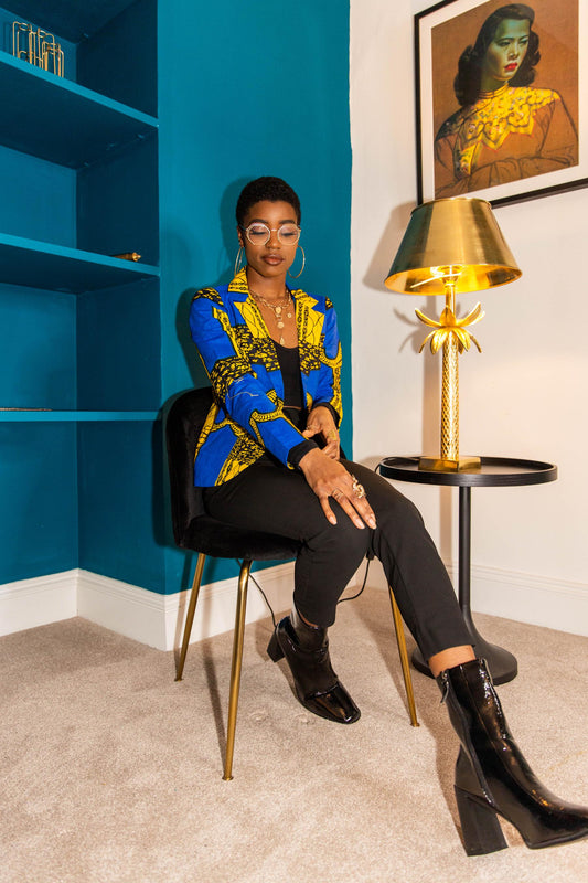Bisa Ankara Blazer