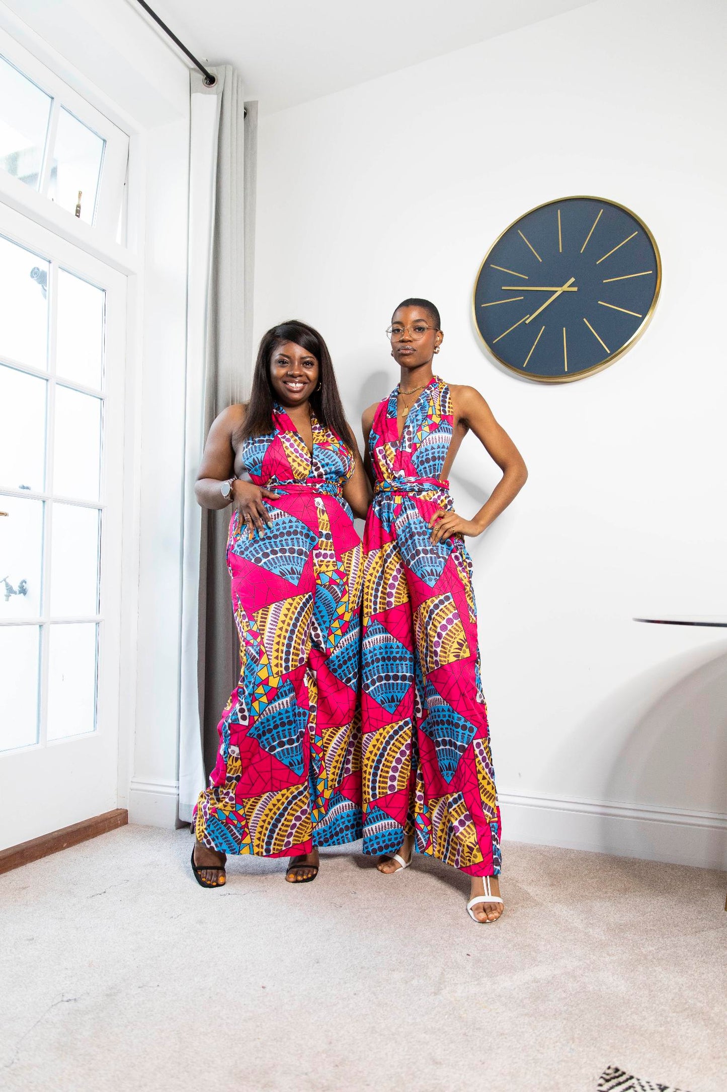 Essa African Print Jumpsuit