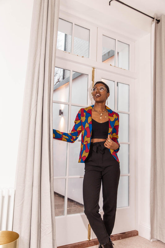 Knysna African Print Blazer