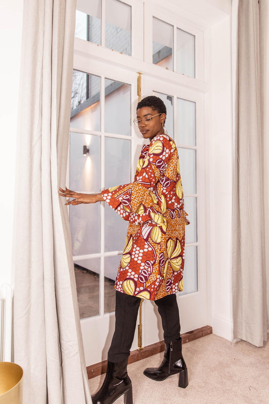Makhanda African Print Blazer