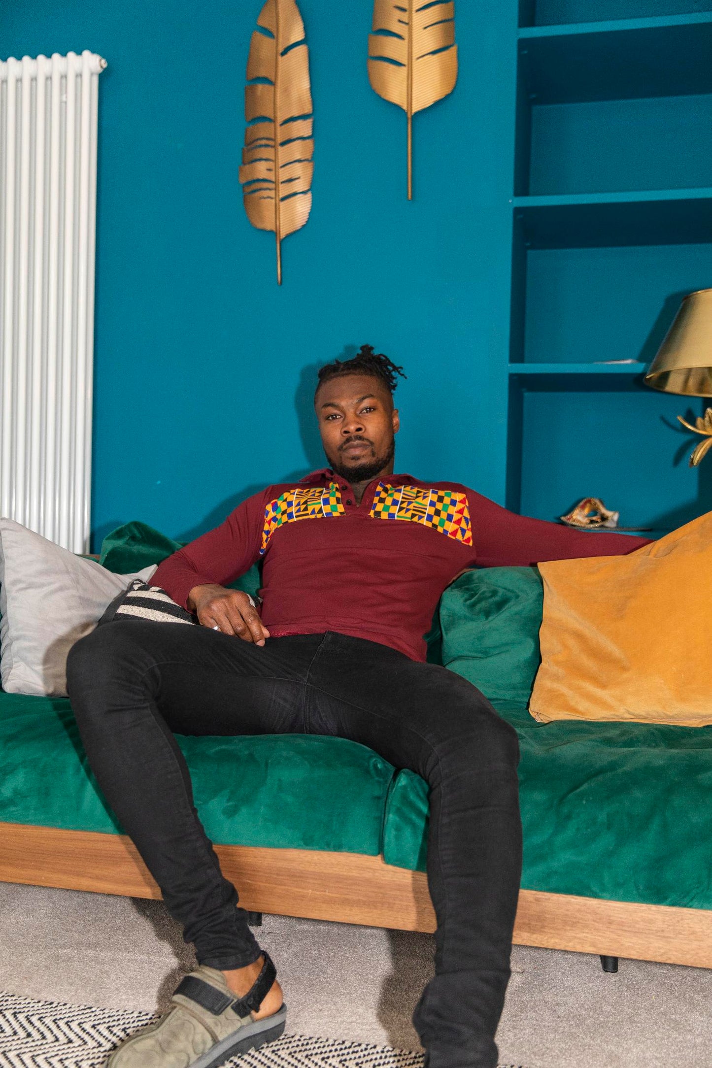 Kumasi Mens African Print Shirt