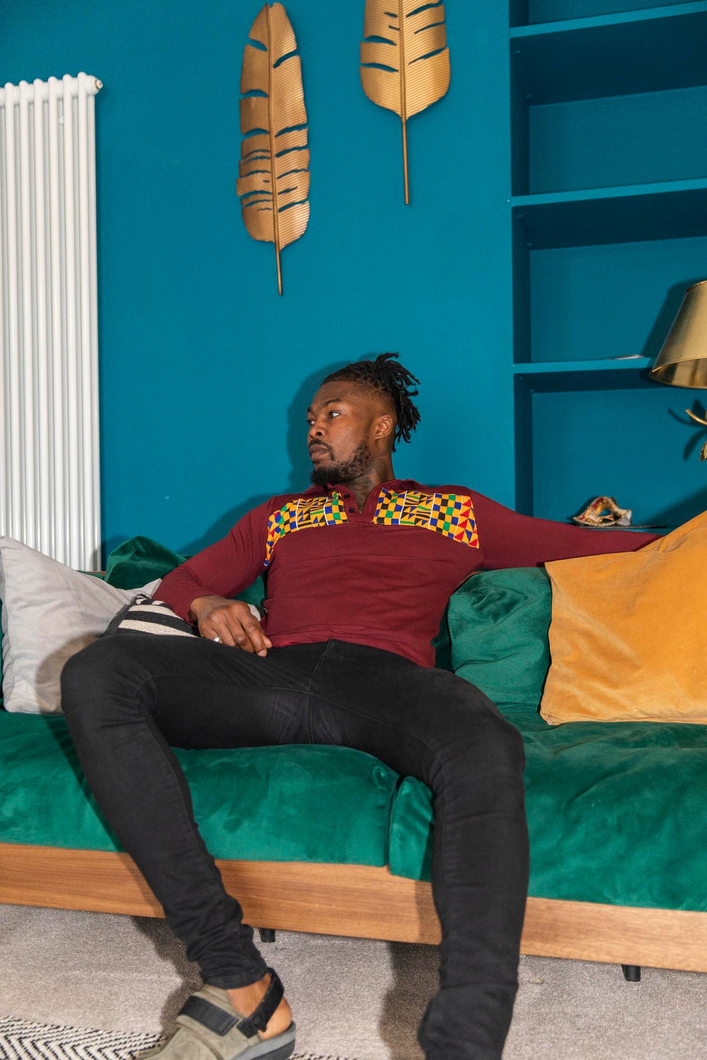 Kumasi Mens African Print Shirt