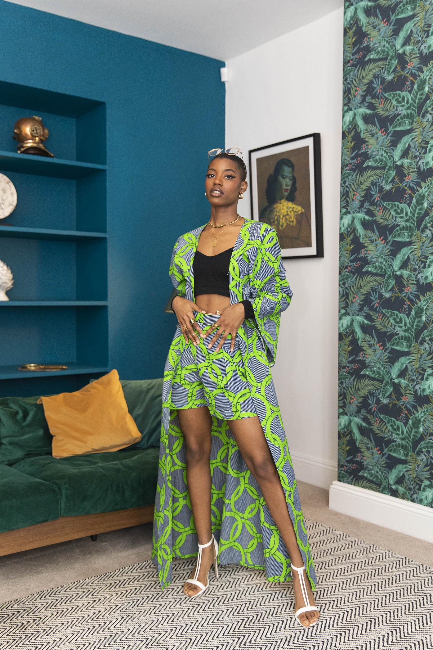 Tembiso African Print Shorts