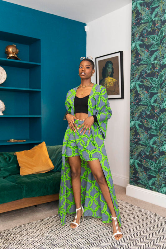 Tembiso African Print Shorts