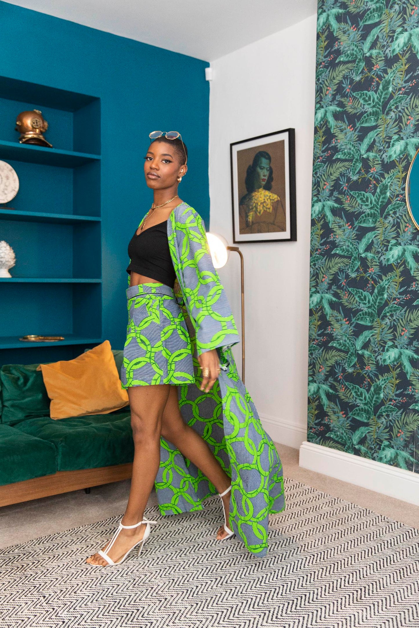 Tembiso African Print Shorts