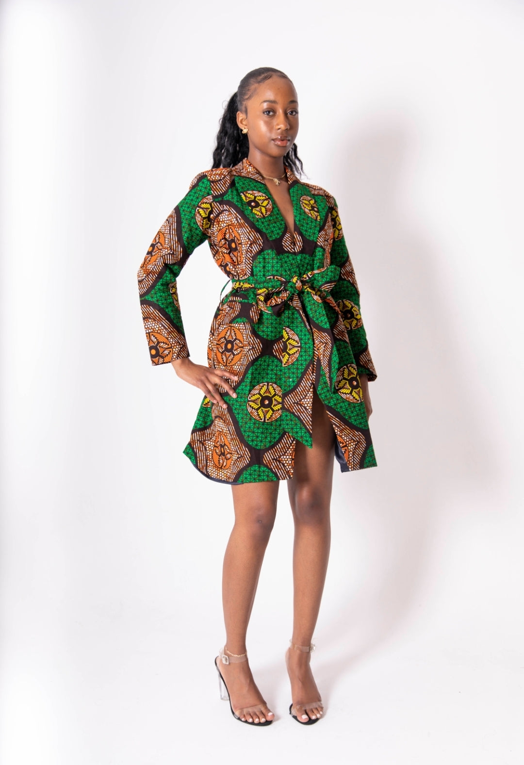 Nessa African Print Jacket