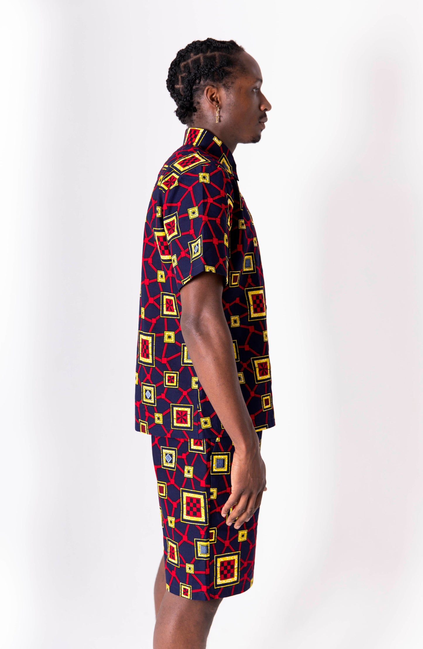 Adi African Print Shorts