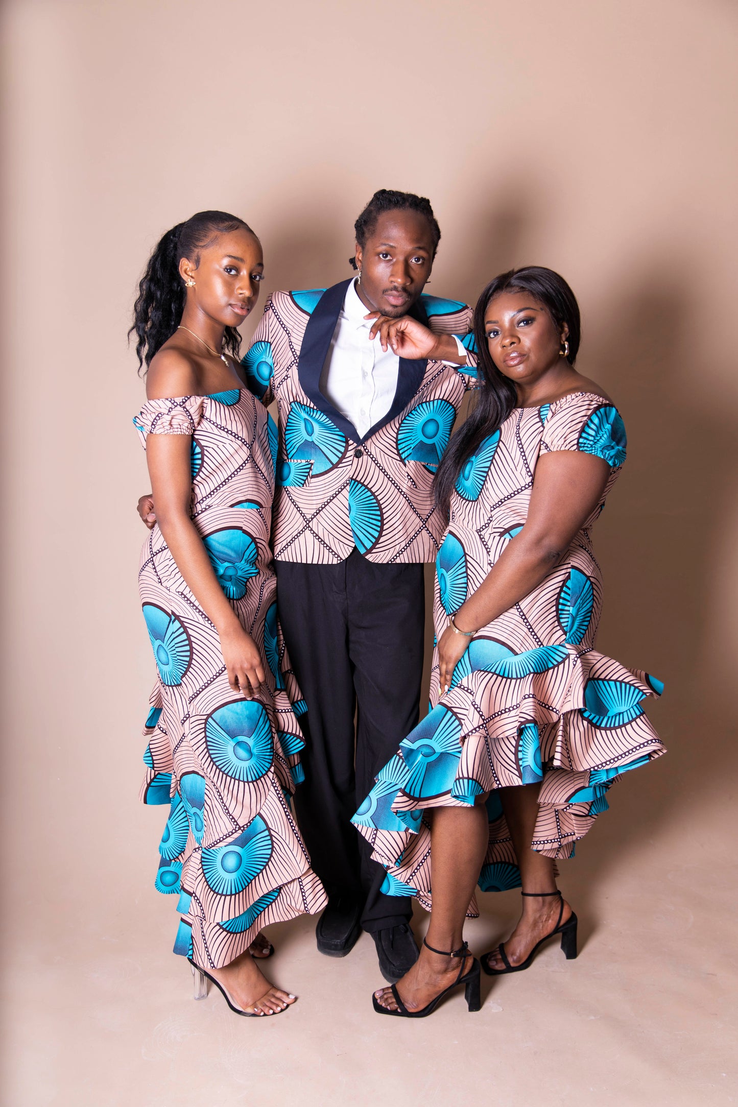 Rela African Print Dress