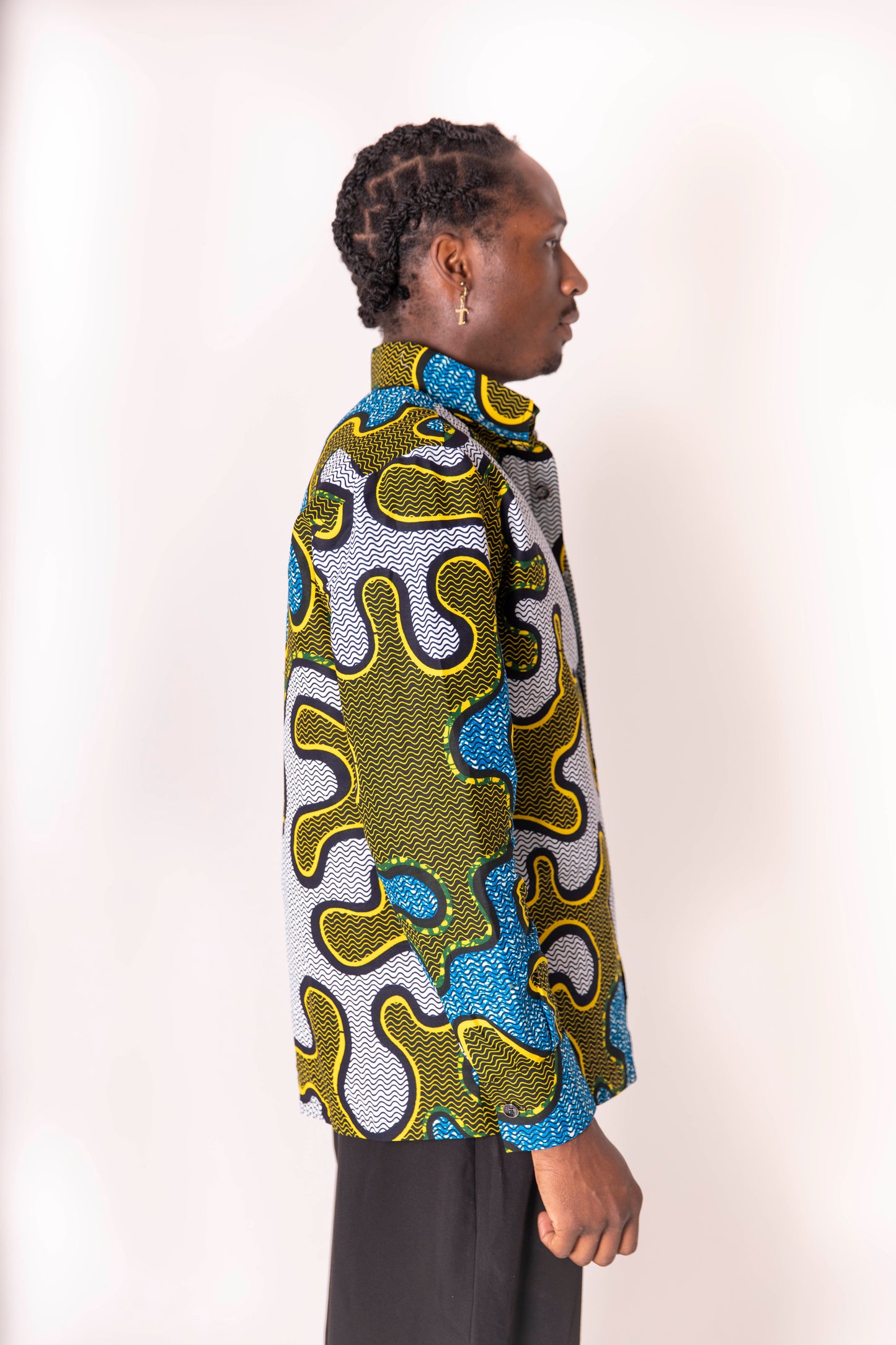 Kayan African Print Shirt