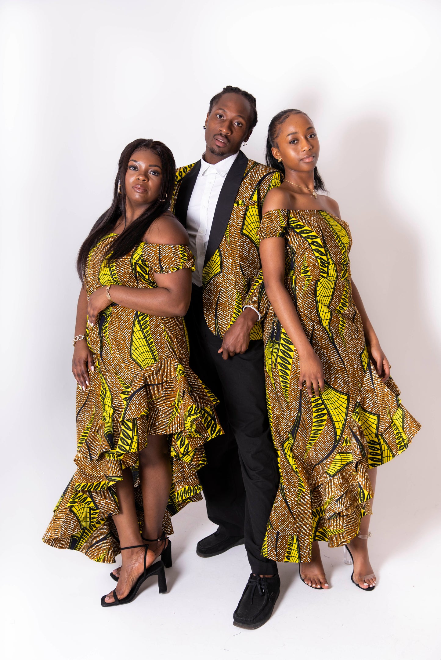 Chi African Print Dress