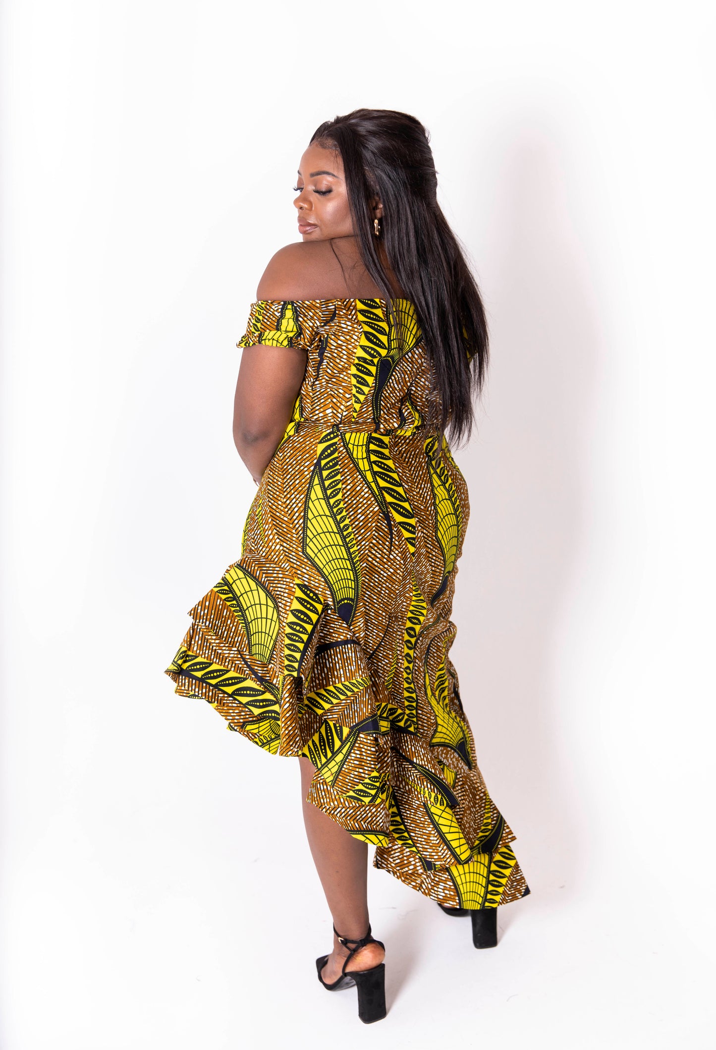 Chi African Print Dress