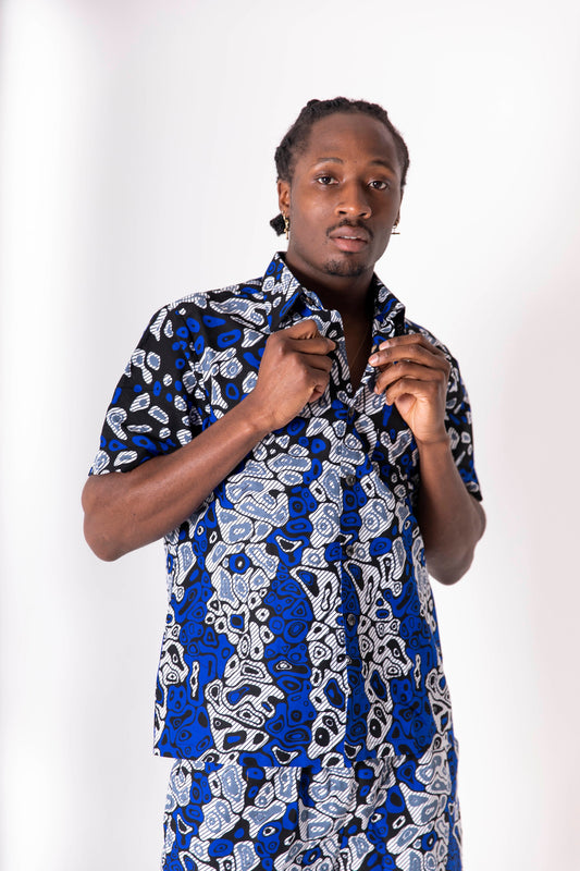 Tondri African Print Shirt