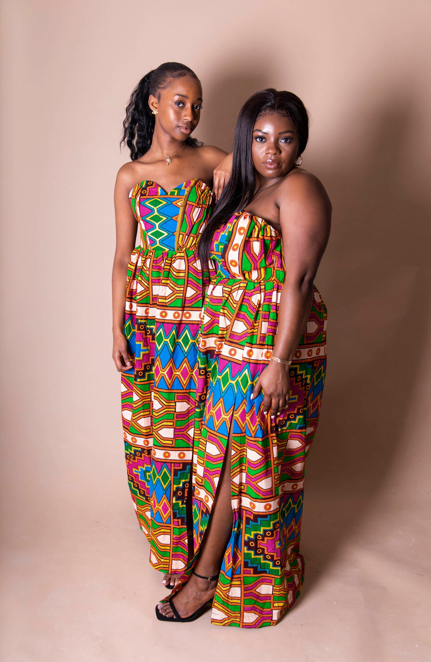 Casa African Print Dress