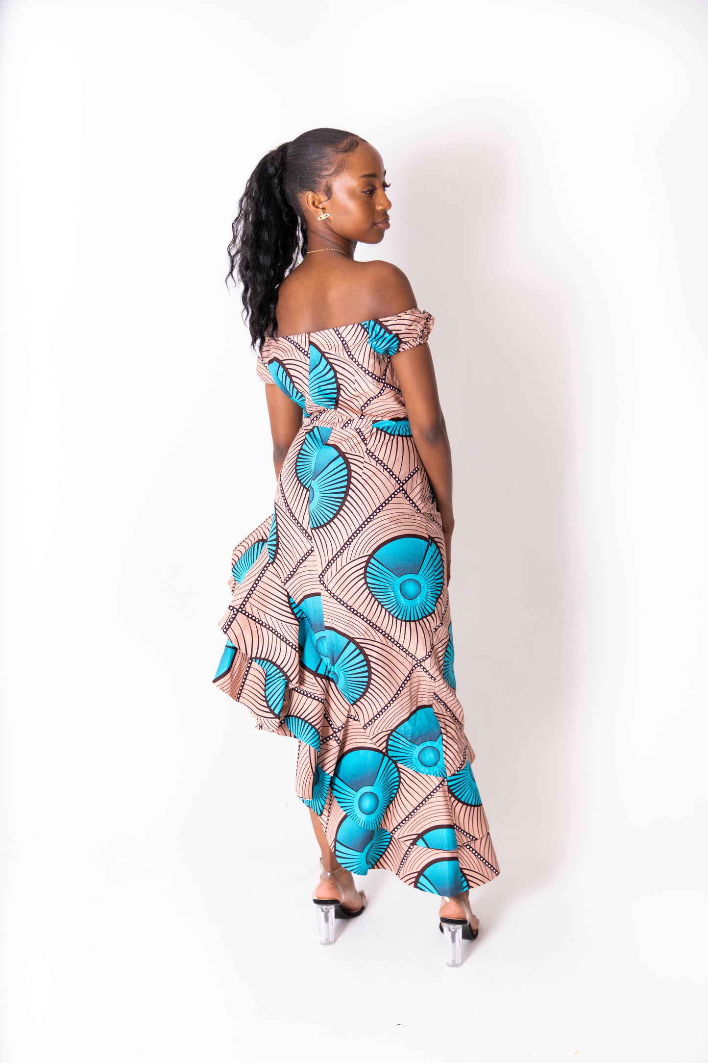 Rela African Print Dress