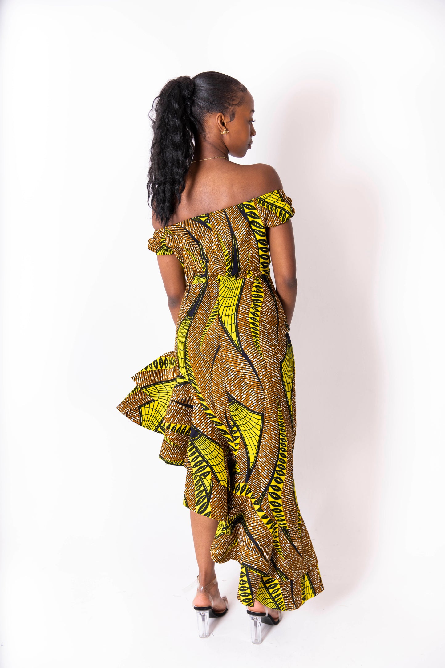 Chi African Print Dress