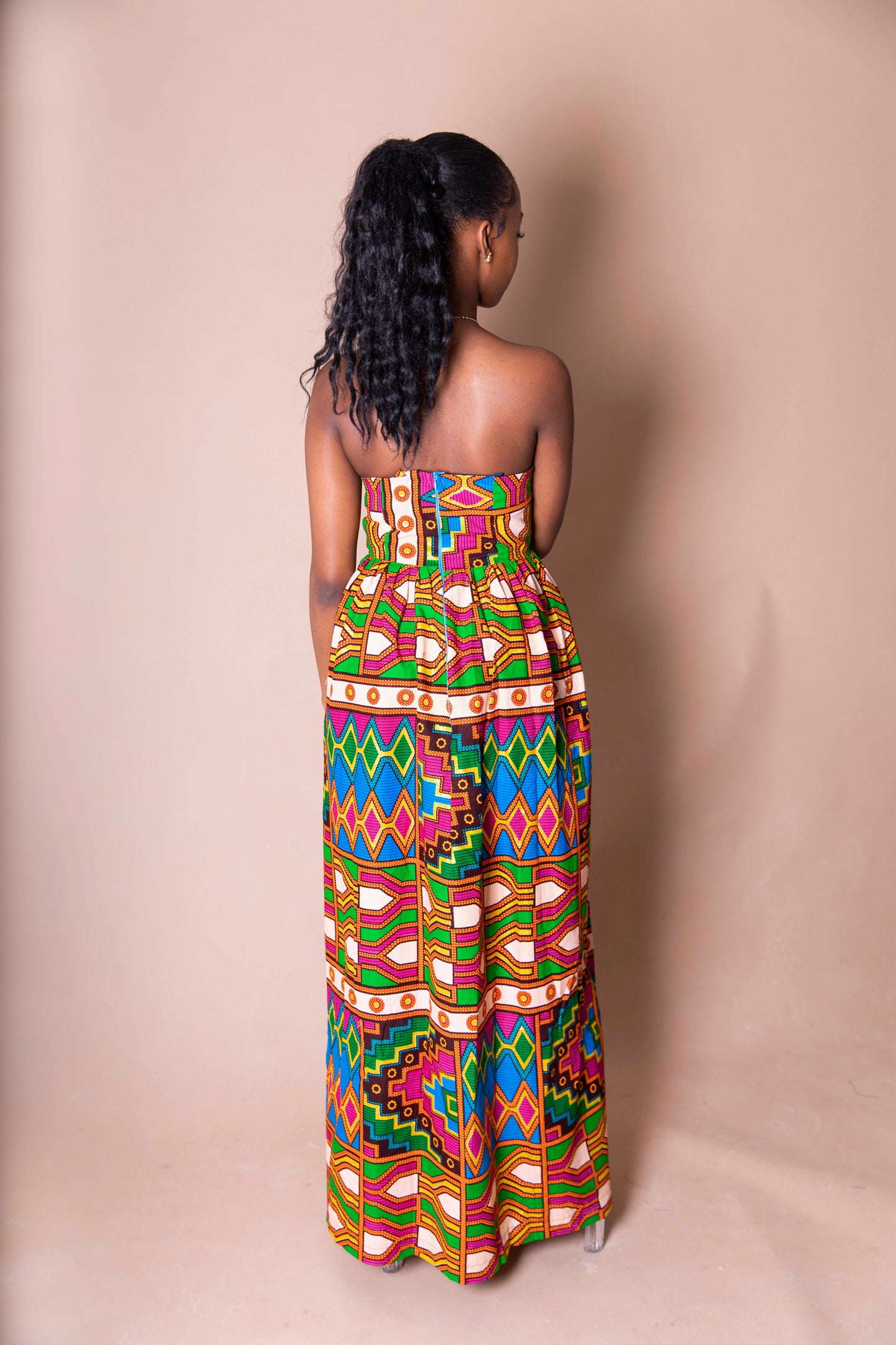 Casa African Print Dress