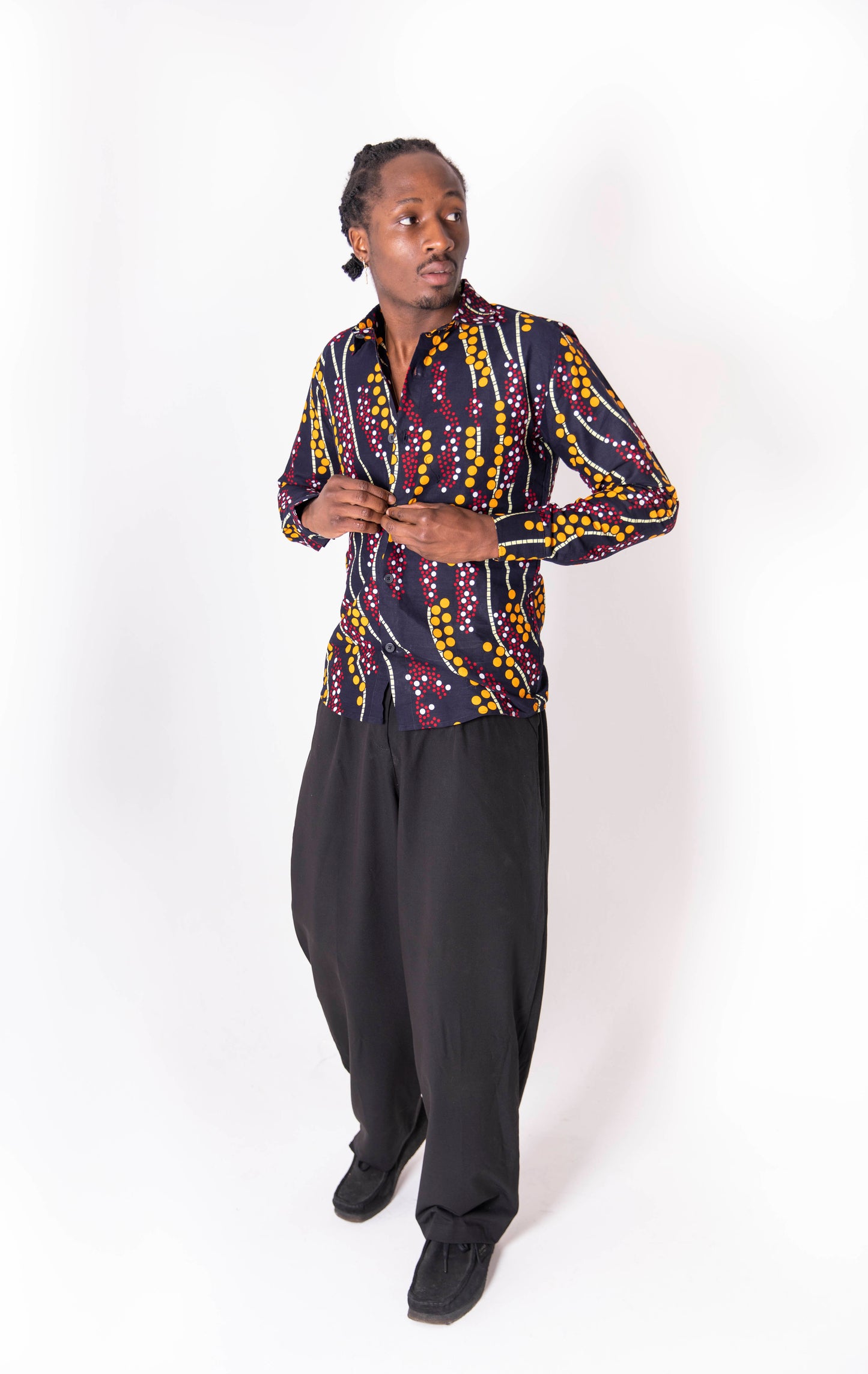 Tayrelle African Print Shirt